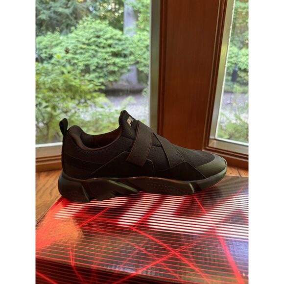 FILA Black Unisex Kids Vastra Shoes Size 7Y New With Box. Retail $60 - Picture 6 of 10